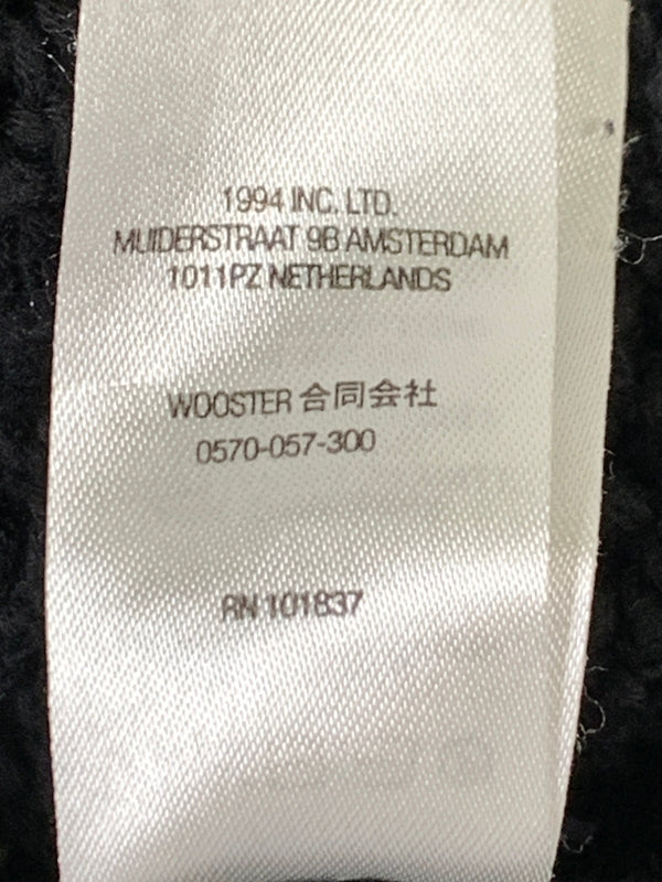 【中古品】【メンズ】 SUPREME シュプリーム 24FW WAFFLE SMALL BOX SWEATER ワッフル スモール ボックス セーター メンズ トップス ニット 149-260925-em-19-min サイズ：XL カラー：ブラック 万代Net店