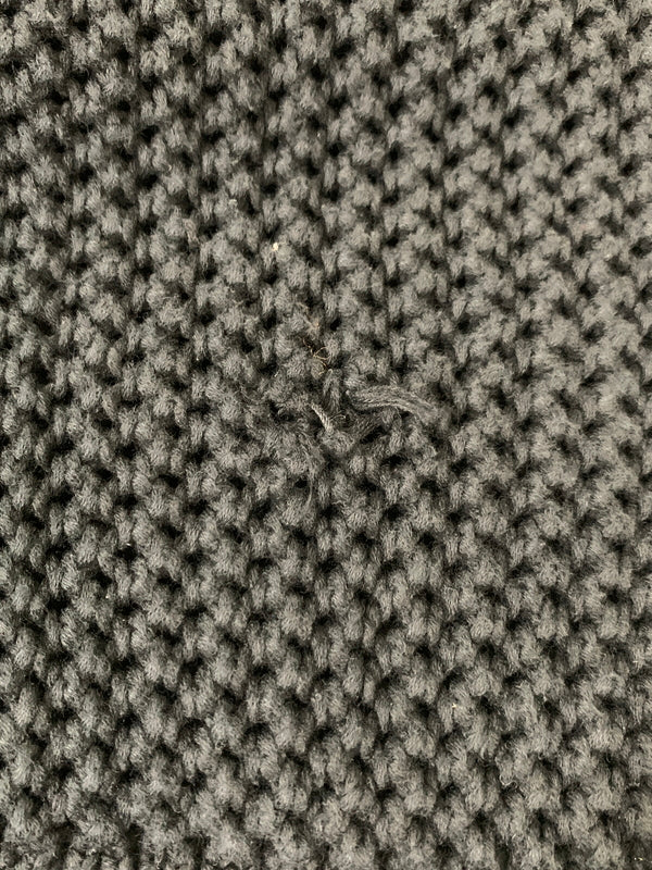 【中古品】【メンズ】 SUPREME シュプリーム 24FW WAFFLE SMALL BOX SWEATER ワッフル スモール ボックス セーター メンズ トップス ニット 149-260925-em-19-min サイズ：XL カラー：ブラック 万代Net店