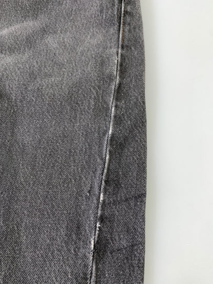 【現状渡し品】【メンズ】 LEVI'S リーバイス 501 BLACK DENIM PANT 501-0658 501 ブラック デニムパンツ メンズ ボトムス ジーンズ ジーパン 157-260925-em-27-min サイズ：W34L32 カラー：グレー 万代Net店