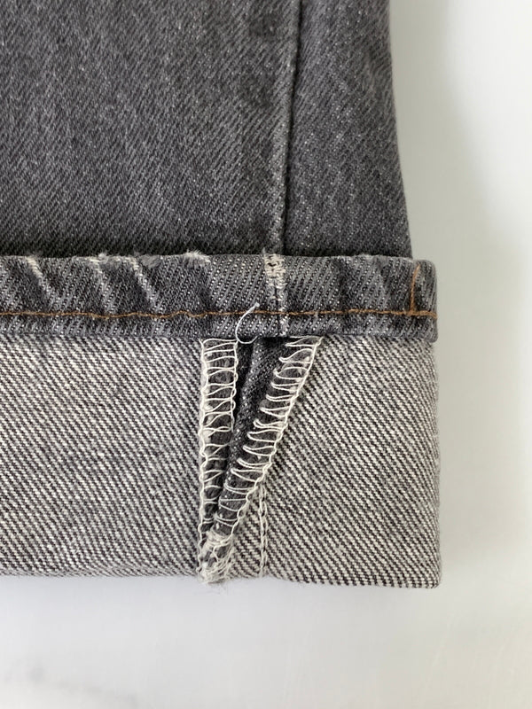 【現状渡し品】【メンズ】 LEVI'S リーバイス 501 BLACK DENIM PANT 501-0658 501 ブラック デニムパンツ メンズ ボトムス ジーンズ ジーパン 157-260925-em-27-min サイズ：W34L32 カラー：グレー 万代Net店
