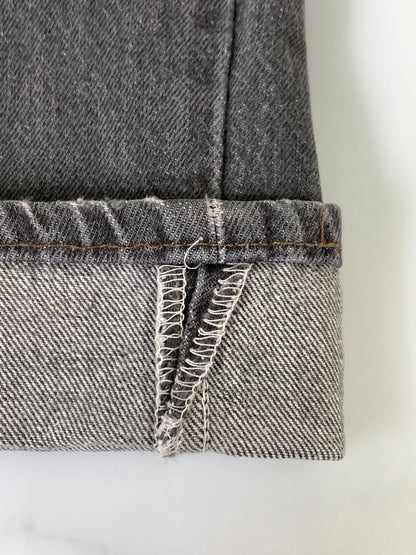 【現状渡し品】【メンズ】 LEVI'S リーバイス 501 BLACK DENIM PANT 501-0658 501 ブラック デニムパンツ メンズ ボトムス ジーンズ ジーパン 157-260925-em-27-min サイズ：W34L32 カラー：グレー 万代Net店
