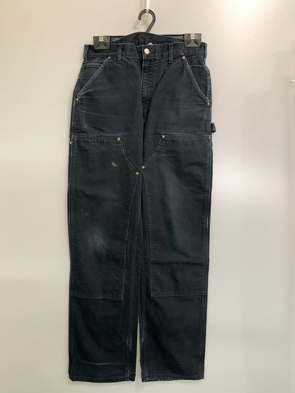 【中古品】【メンズ】 CARHARTT カーハート DUCK DOUBLE KNEE PAINTER PANTS B01 ダック ダブルニー ペインターパンツ メンズ ボトムス 157-260925-em-26-min サイズ：32×32 カラー：ブラック 万代Net店