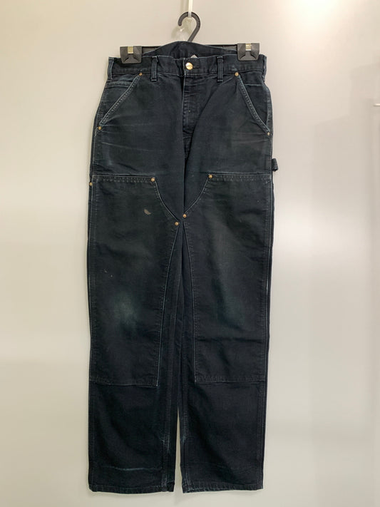 【中古品】【メンズ】 CARHARTT カーハート DUCK DOUBLE KNEE PAINTER PANTS B01 ダック ダブルニー ペインターパンツ メンズ ボトムス 157-260925-em-26-min サイズ：32×32 カラー：ブラック 万代Net店