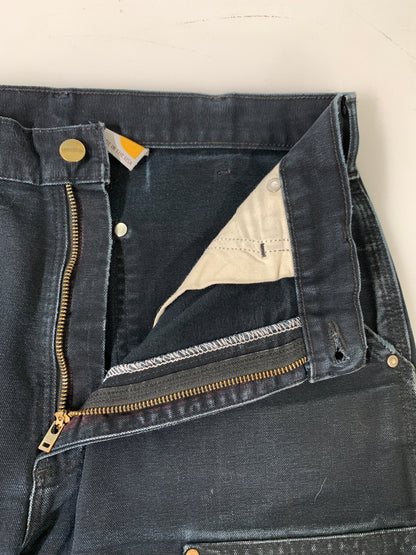 【中古品】【メンズ】 CARHARTT カーハート DUCK DOUBLE KNEE PAINTER PANTS B01 ダック ダブルニー ペインターパンツ メンズ ボトムス 157-260925-em-26-min サイズ：32×32 カラー：ブラック 万代Net店