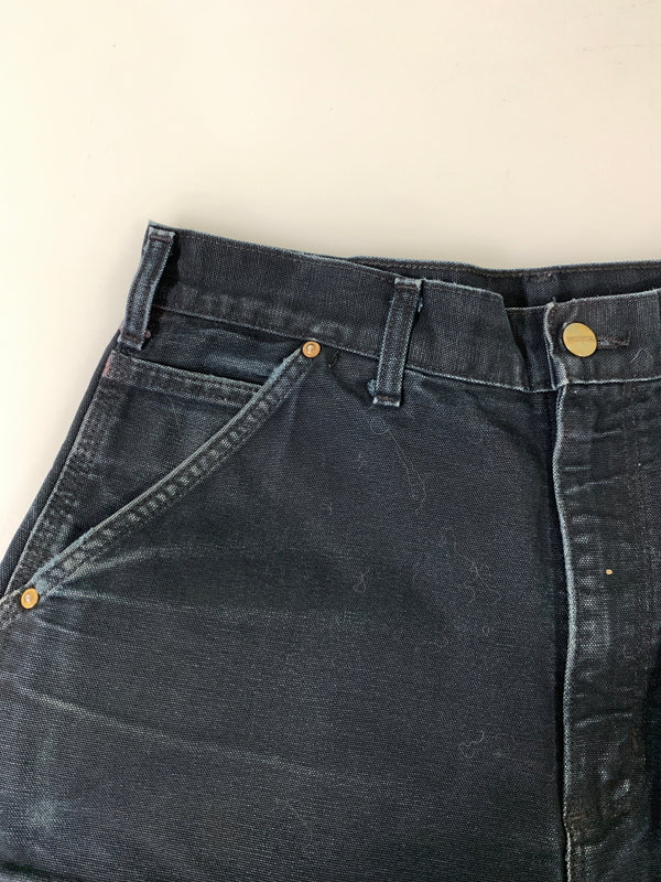 【中古品】【メンズ】 CARHARTT カーハート DUCK DOUBLE KNEE PAINTER PANTS B01 ダック ダブルニー ペインターパンツ メンズ ボトムス 157-260925-em-26-min サイズ：32×32 カラー：ブラック 万代Net店