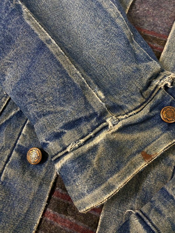 【現状渡し品】【メンズ】 BIG BEN ビッグベン 70-80S DENIM COVERALL デニム カバーオール 146-260926-zi-11-min サイズ：不明 カラー：インディゴ 万代Net店