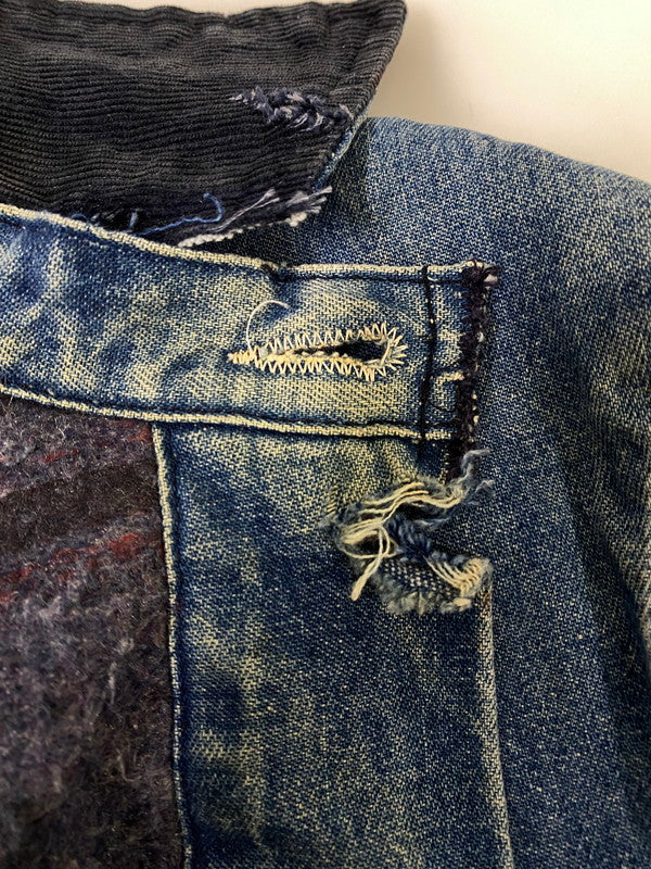 【現状渡し品】【メンズ】 BIG BEN ビッグベン 70-80S DENIM COVERALL デニム カバーオール 146-260926-zi-11-min サイズ：不明 カラー：インディゴ 万代Net店