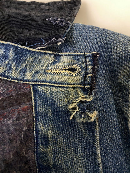 【現状渡し品】【メンズ】 BIG BEN ビッグベン 70-80S DENIM COVERALL デニム カバーオール 146-260926-zi-11-min サイズ：不明 カラー：インディゴ 万代Net店
