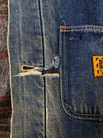 【現状渡し品】【メンズ】 BIG BEN ビッグベン 70-80S DENIM COVERALL デニム カバーオール 146-260926-zi-11-min サイズ：不明 カラー：インディゴ 万代Net店