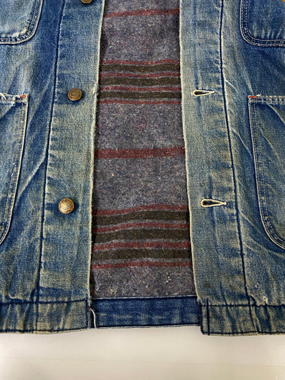 【現状渡し品】【メンズ】 BIG BEN ビッグベン 70-80S DENIM COVERALL デニム カバーオール 146-260926-zi-11-min サイズ：不明 カラー：インディゴ 万代Net店