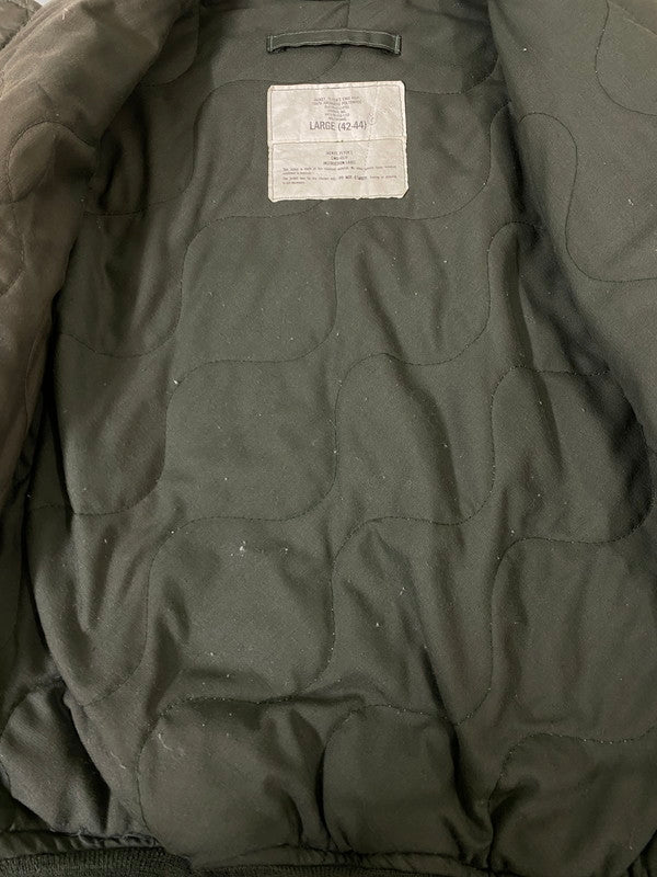 【現状渡し品】【メンズ】 MILITARY ミリタリー DLA100-87-C-0753 FLIGHT JACKET フライトジャケット アウター 146-260926-zi-15-min サイズ：L カラー：グリーンカーキ 万代Net店