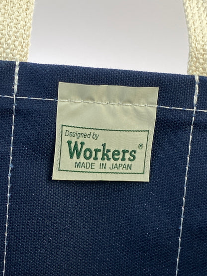 【中古品】【メンズ】 WORKERS ワーカーズ TOTE BAG トート バッグ カバン 188-261004-hu-23-min カラー：ネイビー/レッド 万代Net店