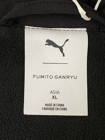【中古美品】【メンズ】 FUMITO GANRYU フミト ガンリュウ × PUMA DRIFTER HOODIE FU14-BL-101 プーマ ドリフターフーディー アウター 140-260930-yn-11-min サイズ：XL カラー：ブラック 万代Net店
