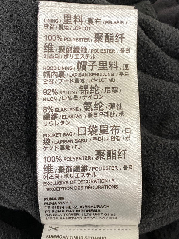 【中古美品】【メンズ】 FUMITO GANRYU フミト ガンリュウ × PUMA DRIFTER HOODIE FU14-BL-101 プーマ ドリフターフーディー アウター 140-260930-yn-11-min サイズ：XL カラー：ブラック 万代Net店