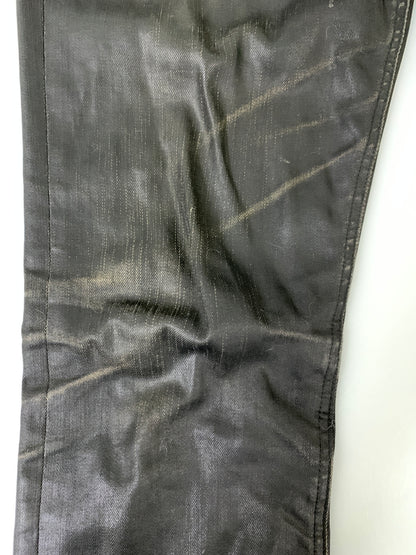 【現状渡し品】【メンズ】 BURBERRY BLACK LABEL バーバリーブラックレーベル コーティングスキニー BMS24-350-09 スキニーパンツ メンズ ボトムス 152-260925-em-29-min サイズ：85 カラー：ブラック 万代Net店