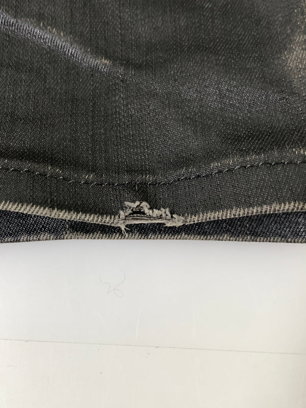 【現状渡し品】【メンズ】 BURBERRY BLACK LABEL バーバリーブラックレーベル コーティングスキニー BMS24-350-09 スキニーパンツ メンズ ボトムス 152-260925-em-29-min サイズ：85 カラー：ブラック 万代Net店