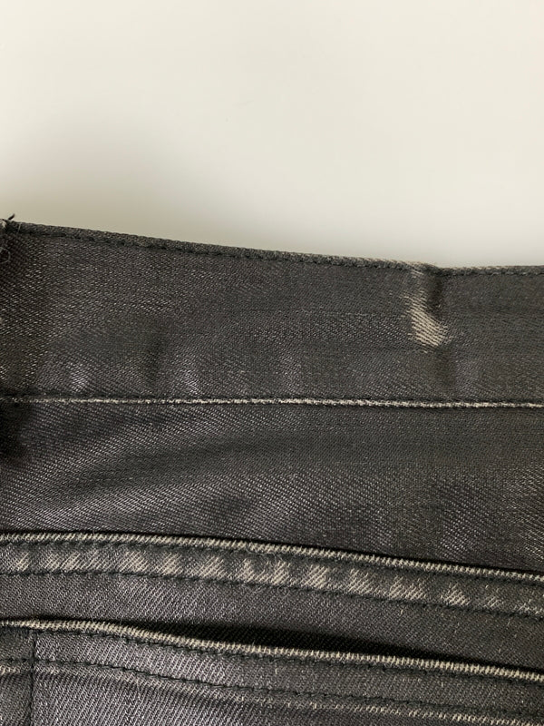 【現状渡し品】【メンズ】 BURBERRY BLACK LABEL バーバリーブラックレーベル コーティングスキニー BMS24-350-09 スキニーパンツ メンズ ボトムス 152-260925-em-29-min サイズ：85 カラー：ブラック 万代Net店
