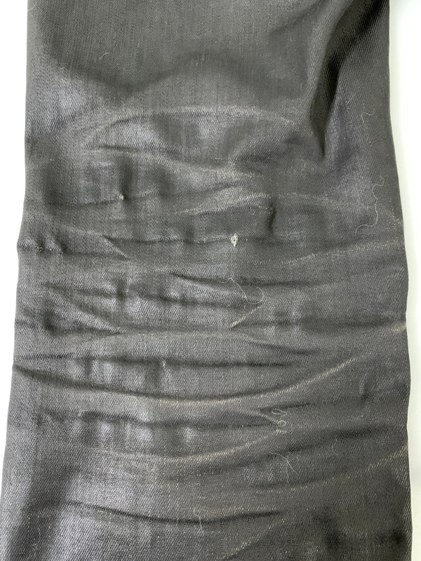 【現状渡し品】【メンズ】 BURBERRY BLACK LABEL バーバリーブラックレーベル コーティングスキニー BMS24-350-09 スキニーパンツ メンズ ボトムス 152-260925-em-29-min サイズ：85 カラー：ブラック 万代Net店