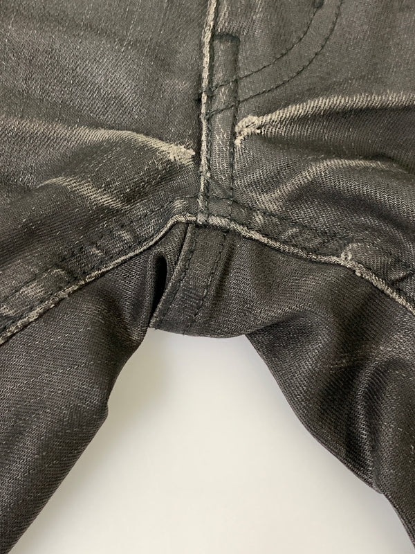 【現状渡し品】【メンズ】 BURBERRY BLACK LABEL バーバリーブラックレーベル コーティングスキニー BMS24-350-09 スキニーパンツ メンズ ボトムス 152-260925-em-29-min サイズ：85 カラー：ブラック 万代Net店