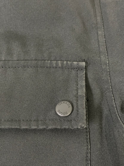 【中古品】【メンズ】 CANADA GOOSE カナダグース BANCROFT DOWN JACKET 3341JM バンクロフト ダウンジャケット メンズ アウター ミリタリーテイスト 141-260925-em-25-min サイズ：S カラー：ブラック 万代Net店