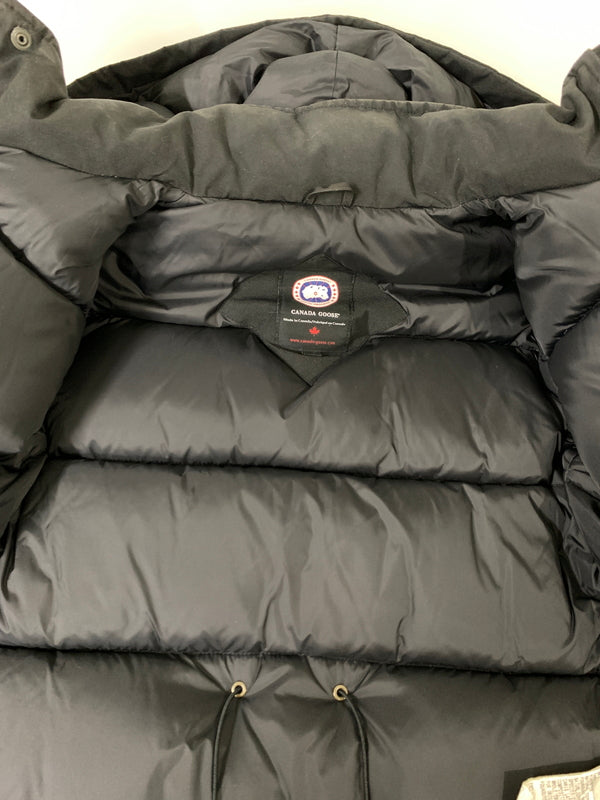 【中古品】【メンズ】 CANADA GOOSE カナダグース BANCROFT DOWN JACKET 3341JM バンクロフト ダウンジャケット メンズ アウター ミリタリーテイスト 141-260925-em-25-min サイズ：S カラー：ブラック 万代Net店
