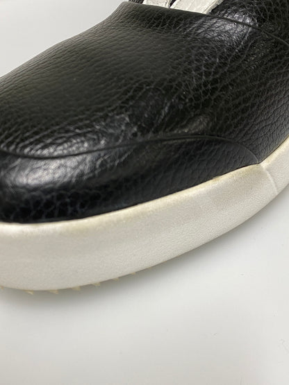 【中古品】【メンズ】 JOHN GEIGER ジョン ガイガー LEATHER SNEAKER レザー スニーカー 靴 シューズ 162-260926-zi-40-min サイズ：9 カラー：BLACK/WHITE 万代Net店