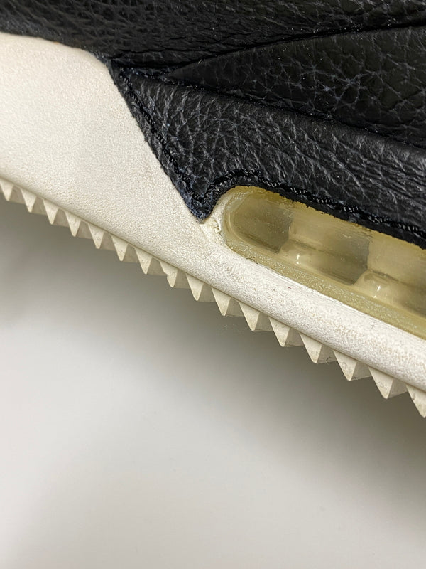 【中古品】【メンズ】 JOHN GEIGER ジョン ガイガー LEATHER SNEAKER レザー スニーカー 靴 シューズ 162-260926-zi-40-min サイズ：9 カラー：BLACK/WHITE 万代Net店