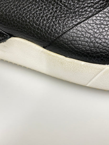 【中古品】【メンズ】 JOHN GEIGER ジョン ガイガー LEATHER SNEAKER レザー スニーカー 靴 シューズ 162-260926-zi-40-min サイズ：9 カラー：BLACK/WHITE 万代Net店