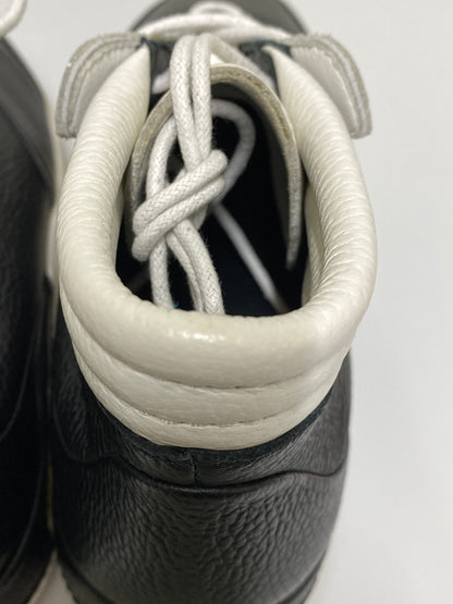 【中古品】【メンズ】 JOHN GEIGER ジョン ガイガー LEATHER SNEAKER レザー スニーカー 靴 シューズ 162-260926-zi-40-min サイズ：9 カラー：BLACK/WHITE 万代Net店