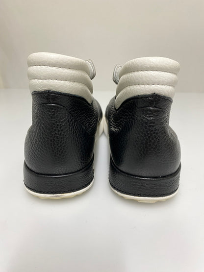 【中古品】【メンズ】 JOHN GEIGER ジョン ガイガー LEATHER SNEAKER レザー スニーカー 靴 シューズ 162-260926-zi-40-min サイズ：9 カラー：BLACK/WHITE 万代Net店