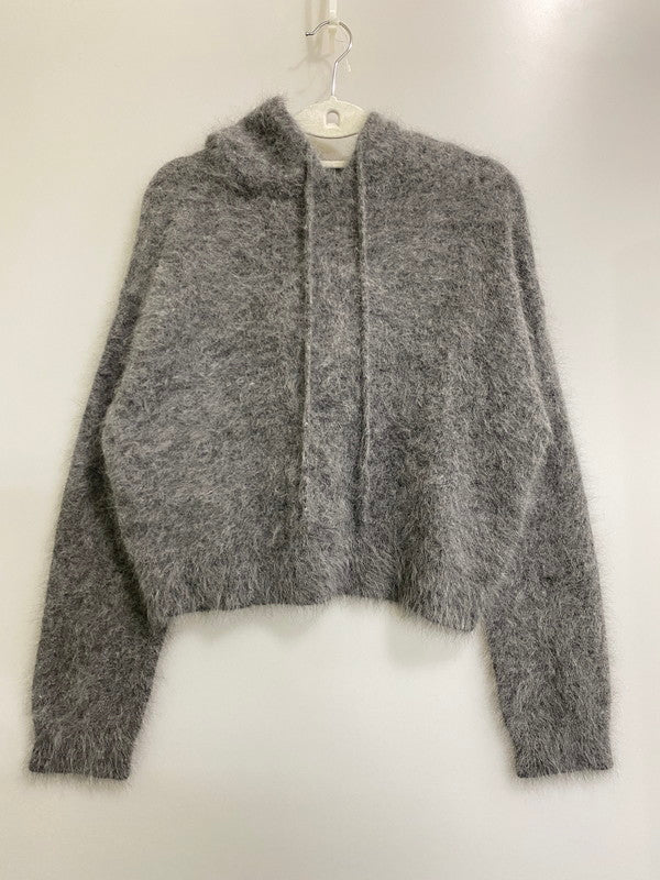 【中古美品】【レディース】 RTA アールティーエー MARVIN WF8229-826GRWND マービン モヘア トップス 170-260930-yn-01-min サイズ：XXS カラー：グレー 万代Net店