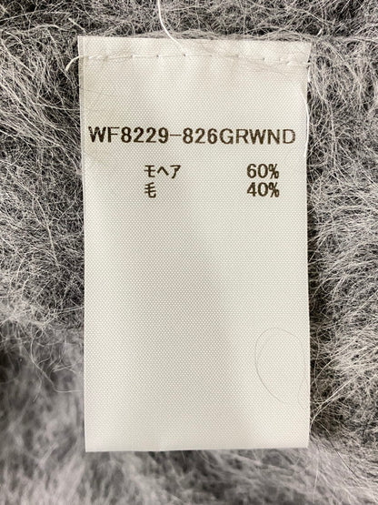 【中古美品】【レディース】 RTA アールティーエー MARVIN WF8229-826GRWND マービン モヘア トップス 170-260930-yn-01-min サイズ：XXS カラー：グレー 万代Net店