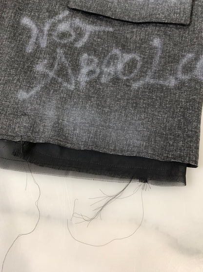 【中古品】【メンズ】 DISCOVERED ディスカバード 24SS GRAFFITI JACKET DC-SS24-JK-02 グラフィティ ジャケット 落書き風 メンズ 上着 140-261005-em-23-min サイズ：1 カラー：ダークグレー 万代Net店