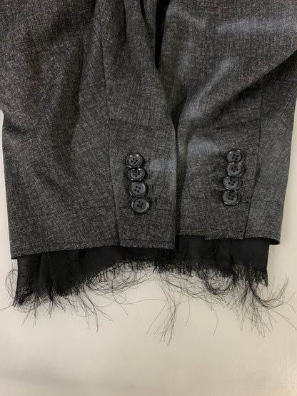 【中古品】【メンズ】 DISCOVERED ディスカバード 24SS GRAFFITI JACKET DC-SS24-JK-02 グラフィティ ジャケット 落書き風 メンズ 上着 140-261005-em-23-min サイズ：1 カラー：ダークグレー 万代Net店