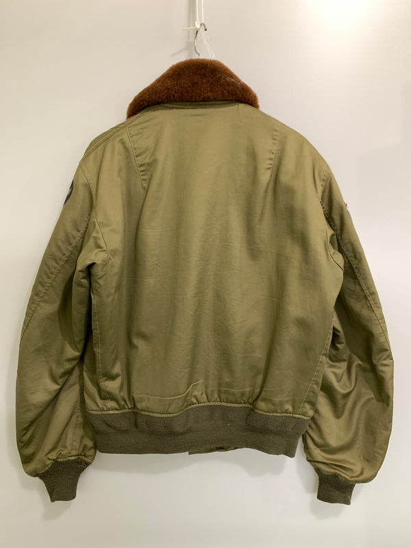 【中古品】【メンズ】 BUZZ RICKSONS バズリクソンズ B-15 FLIGHT JACKET M13501 B-15 フライトジャケット メンズ アウター ブルゾン 146-260925-em-21-min サイズ：40REGULAR カラー：カーキ 万代Net店