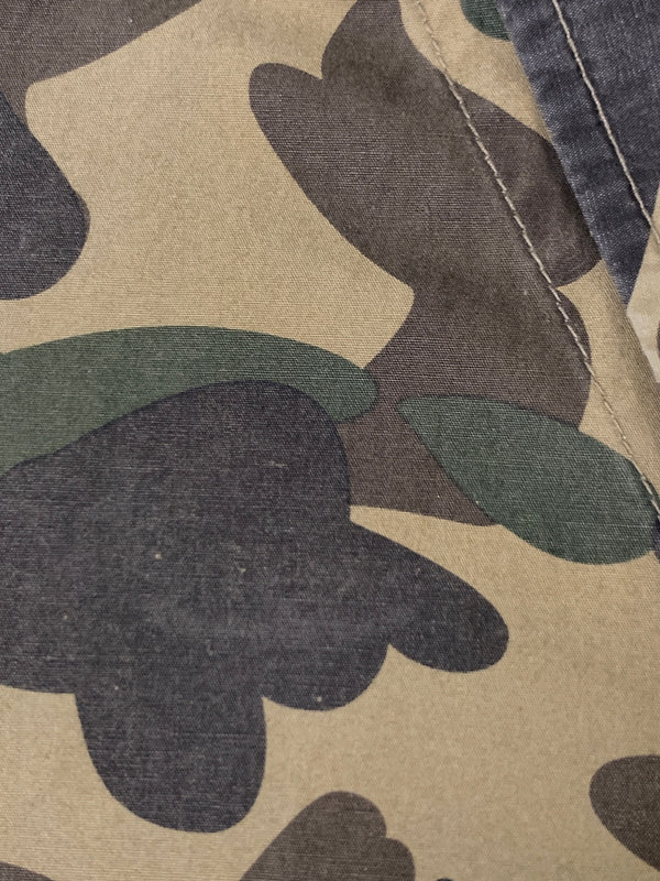 【中古品】【メンズ】 A BATHING APE アベイシングエイプ 1ST CAMO WORK SHIRT 001SHB301025X ファースト カモ ワーク シャツ メンズ 長袖シャツ トップス 142-261002-em-17-min サイズ：XXL カラー：ブラウン系 万代Net店