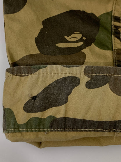 【中古品】【メンズ】 A BATHING APE アベイシングエイプ 1ST CAMO WORK SHIRT 001SHB301025X ファースト カモ ワーク シャツ メンズ 長袖シャツ トップス 142-261002-em-17-min サイズ：XXL カラー：ブラウン系 万代Net店