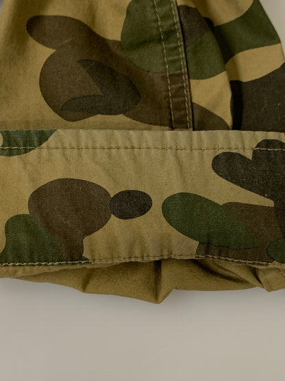 【中古品】【メンズ】 A BATHING APE アベイシングエイプ 1ST CAMO WORK SHIRT 001SHB301025X ファースト カモ ワーク シャツ メンズ 長袖シャツ トップス 142-261002-em-17-min サイズ：XXL カラー：ブラウン系 万代Net店