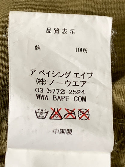 【中古品】【メンズ】 A BATHING APE アベイシングエイプ 1ST CAMO WORK SHIRT 001SHB301025X ファースト カモ ワーク シャツ メンズ 長袖シャツ トップス 142-261002-em-17-min サイズ：XXL カラー：ブラウン系 万代Net店