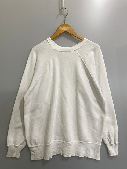 【現状渡し品】【メンズ】 PENNY'S ペニーズ 60S RAGLAN SWEATSHIRT ラグラン スウェットシャツ 146-260926-zi-23-min サイズ：XL カラー：ホワイト 万代Net店