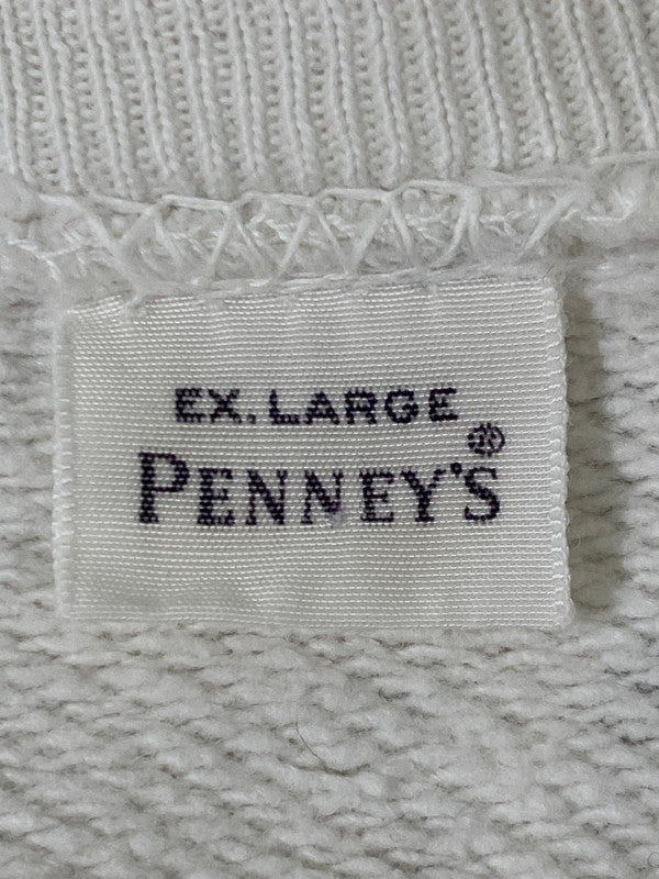 【現状渡し品】【メンズ】 PENNY'S ペニーズ 60S RAGLAN SWEATSHIRT ラグラン スウェットシャツ 146-260926-zi-23-min サイズ：XL カラー：ホワイト 万代Net店