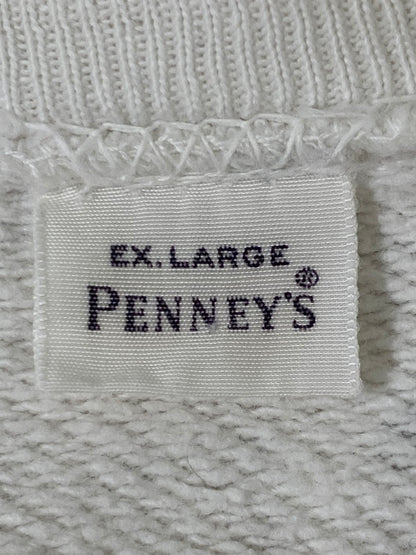 【現状渡し品】【メンズ】 PENNY'S ペニーズ 60S RAGLAN SWEATSHIRT ラグラン スウェットシャツ 146-260926-zi-23-min サイズ：XL カラー：ホワイト 万代Net店