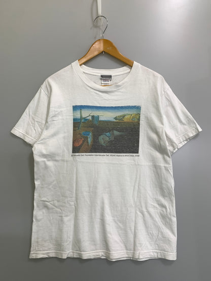 【中古品】【メンズ】 SALVADOR DALI 00'S 記憶の固執 ART TEE アート 半袖 Tシャツ サルバドール・ダリ ショートスリーブ 00年代 ヴィンテージ 146-260925-em-41-min サイズ：L カラー：ホワイト 万代Net店