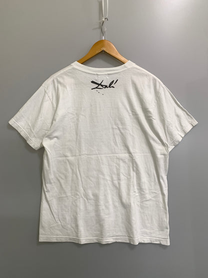 【中古品】【メンズ】 SALVADOR DALI 00'S 記憶の固執 ART TEE アート 半袖 Tシャツ サルバドール・ダリ ショートスリーブ 00年代 ヴィンテージ 146-260925-em-41-min サイズ：L カラー：ホワイト 万代Net店