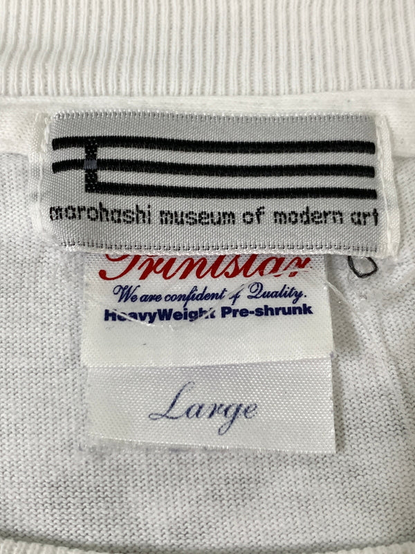 【中古品】【メンズ】 SALVADOR DALI 00'S 記憶の固執 ART TEE アート 半袖 Tシャツ サルバドール・ダリ ショートスリーブ 00年代 ヴィンテージ 146-260925-em-41-min サイズ：L カラー：ホワイト 万代Net店