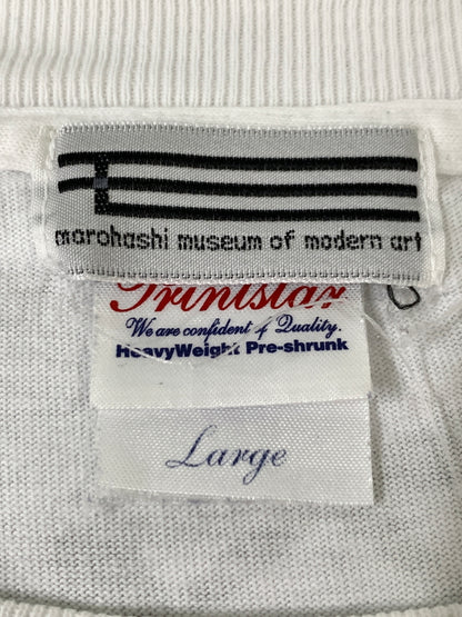 【中古品】【メンズ】 SALVADOR DALI 00'S 記憶の固執 ART TEE アート 半袖 Tシャツ サルバドール・ダリ ショートスリーブ 00年代 ヴィンテージ 146-260925-em-41-min サイズ：L カラー：ホワイト 万代Net店