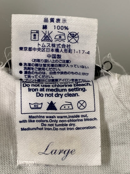 【中古品】【メンズ】 SALVADOR DALI 00'S 記憶の固執 ART TEE アート 半袖 Tシャツ サルバドール・ダリ ショートスリーブ 00年代 ヴィンテージ 146-260925-em-41-min サイズ：L カラー：ホワイト 万代Net店