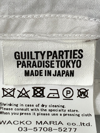 【中古品】【メンズ】 WACKO MARIA ワコマリア HAWAIIAN SHIRT S/S -TYPE 4 24SS-WMS-HI04 ハワイアン シャツ ショートスリーブ アロハシャツ メンズ 半袖シャツ 142-260925-em-34-min サイズ：L カラー：ホワイト/ブラック 万代Net店
