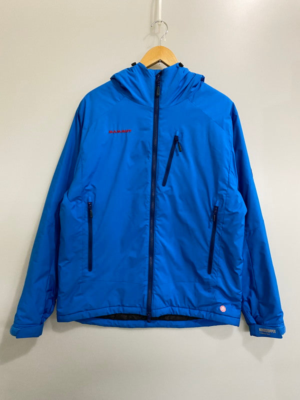 【現状渡し品】【メンズ】 MAMMUT マムート MG280215 SOFT SHELL ICEFALL II JACKET ソフトシェルアイスフォールツージャケット 144-260926-zi-07-min サイズ：XL カラー：ブルー 万代Net店
