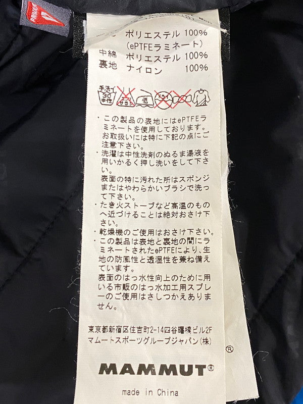 【現状渡し品】【メンズ】 MAMMUT マムート MG280215 SOFT SHELL ICEFALL II JACKET ソフトシェルアイスフォールツージャケット 144-260926-zi-07-min サイズ：XL カラー：ブルー 万代Net店